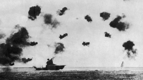 The Battle of Midway (Keystone/Getty Images)