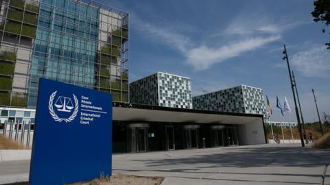 Exterior view of the International Criminal Court on July 20, 2018 in The Hague, Netherlands. (Ant Palmer/Getty Images)