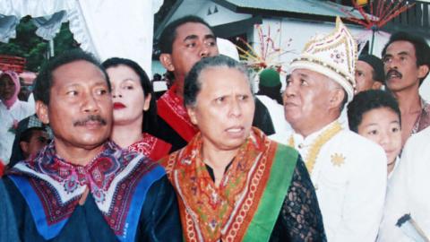 Christian villagers from Passo and Muslim villagers from Batumerah celebrate religious festivals together. (Photo courtesy of the chief of Batumerah)