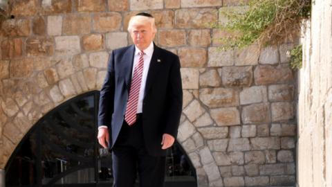 POTUS visit the Western Wall. Jerusalem, May 22, 2017 (Flickr)