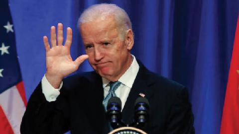 Joe Biden attends a business leader breakfast at the The St. Regis Beijing hotel on Dec. 5, 2013 in Beijing. 