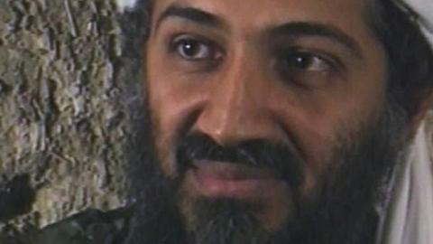Osama Bin Laden, the Saudi millionaire and fugitive leader of the terrorist group al Qaeda, explains why he has declared a "jihad" or holy war against the United States on August 20, 1998 from a cave hideout somewhere in Afghanistan.