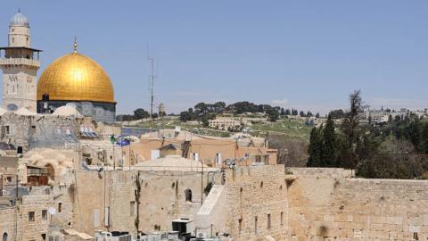 The Western Wall in Jerusalem. The esplanade of the Western Wall, in the Old City of Jerusalem at the foot of the western side of the Temple Mount (Photo by Frédéric Soltan/Corbis via Getty Images)