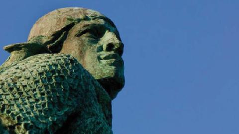 A statue of Norse explorer Leif Erikson in Reykjavik, Iceland (Corbis via Getty Images)