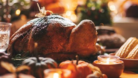 Thanksgiving dinner. (Getty Images)