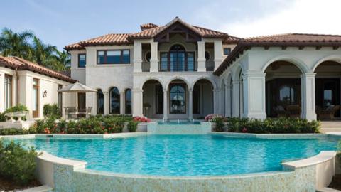 Swimming pool at an estate home. (Getty Images) 