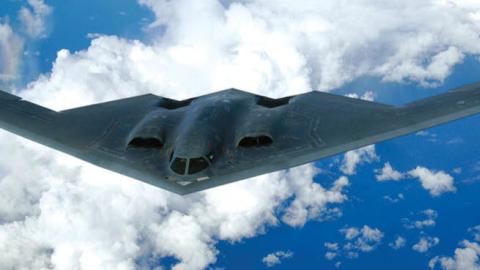 B-2A Spirit bomber. (U.S. Air Force photo/Staff Sgt. Bennie J. Davis III)