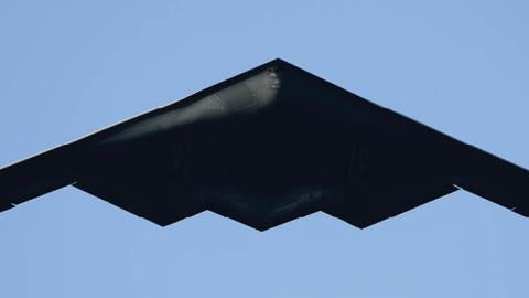 A B-2 Spirit Stealth Bomber. (Photo by Jerod Harris/Getty Images)
