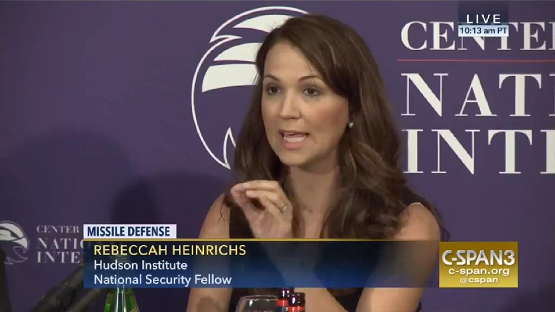 Rebeccah Heinrichs on the Future of Missile Defense Hudson Institute