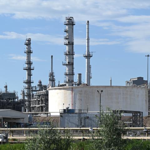 Suncor Refinery in Commerce City, Colorado, on Wednesday, July 12, 2023. (Getty Images)