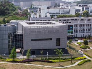 The P4 laboratory, on the campus of the Wuhan Institute of Virology, in Wuhan, in China's central Hubei province. (Hector Retamal/AFP via Getty Images)
