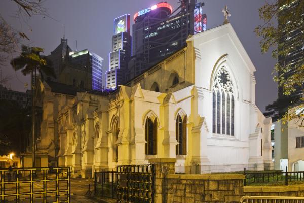 St John's Cathedral in Hong Kong. (Getty Images)