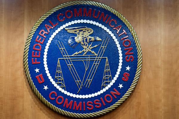 A view of the commission's hearing room before a hearing at the Federal Communications Commission on December 14, 2017 (BRENDAN SMIALOWSKI/AFP/Getty Images)