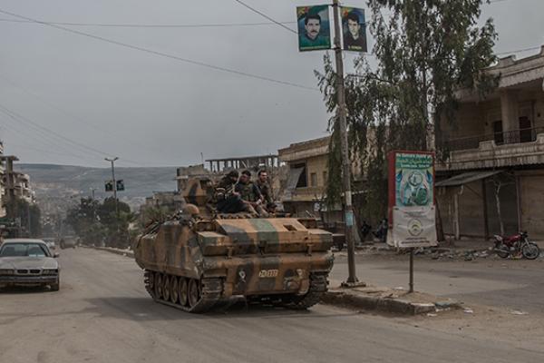 Turkey, Free Syrian Army take complete control of Afrin.