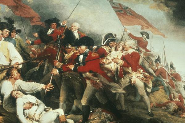 The Death of General Warren at the Battle of Bunker Hill, John Trumbull I, 1786 (SuperStock)