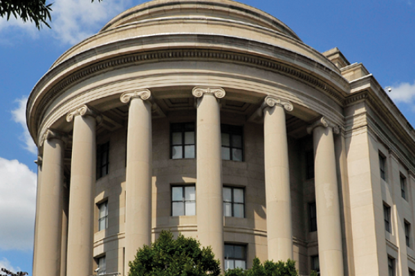 The FTC building on June, 14, 2011, in Washington, DC. (Bill O'Leary/The Washington Post via Getty Images)