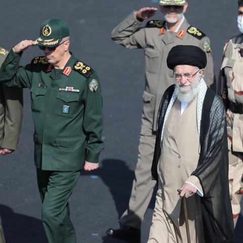Ali Khamenei iran irgc 