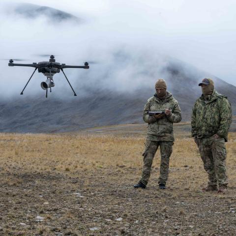 drone software military technology