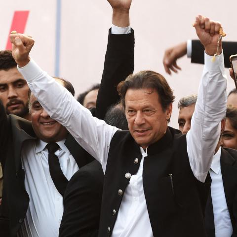 imran khan victory election pakistan nuclear lahore