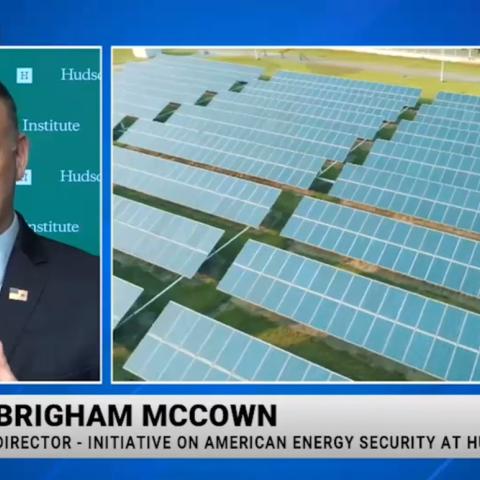 brigham mccown energy security oil solar renewable