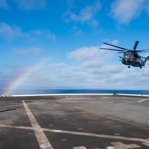helicopter aircraft carrier