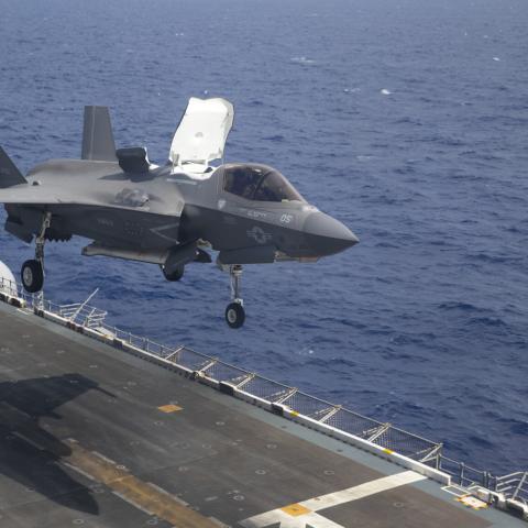 f-35 navy aircraft carrier japan pacific china