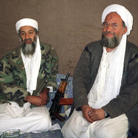 Osama bin Laden and Ayman al-Zawahiri
