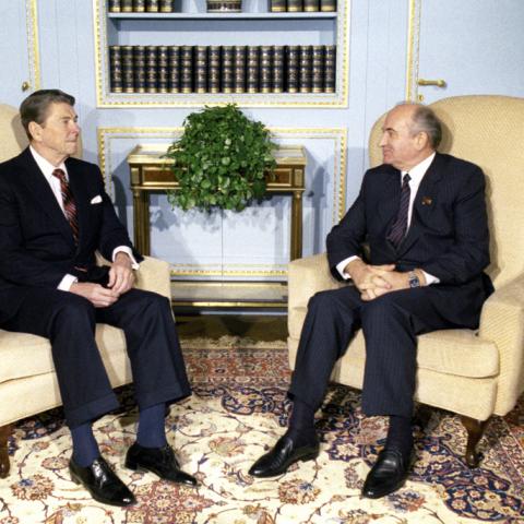 Gorbachev and Reagan