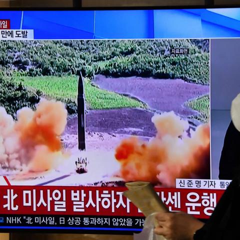 North Korean Missile Test November 2022