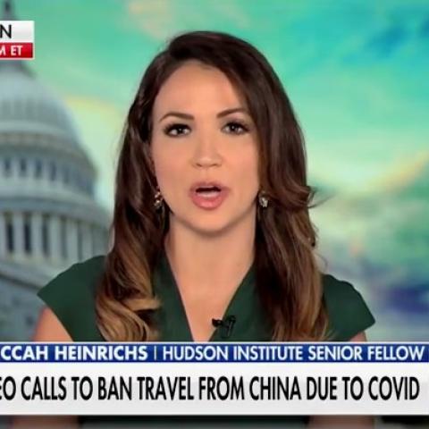 Heinrichs Fox News China Xi Jinping COVID COVID-19