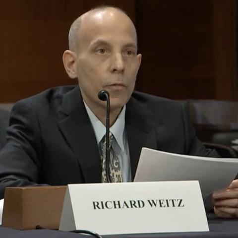 weitz testimony us china commission