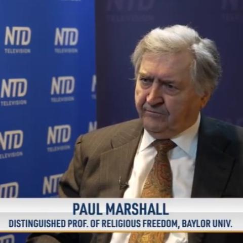 The freedom to believe, or to have the government tell you what to believe? How does religious freedom fit into the bigger picture of how we understand the world around us? NTD recently sat down with Paul Marshall, distinguished professor of religious freedom at Baylor University, during the international religious freedom summit in Washington to find out more.