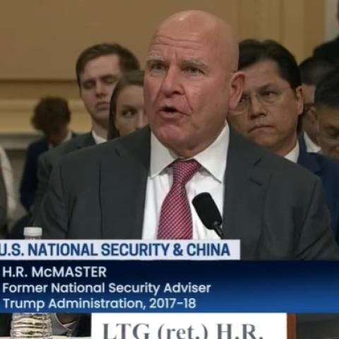 H.R. McMaster CSPAN China