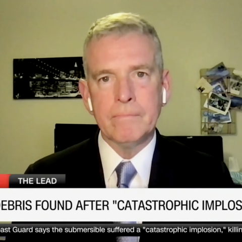 Bryan Clark CNN Titan Catastrophic Implosion