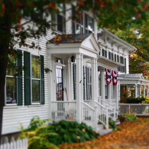 A home in Vermont. (Unsplash)