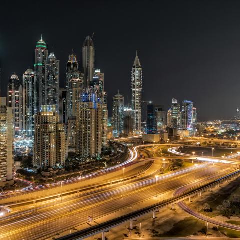 Dubai Skyline. (Stefano via flickr) 
