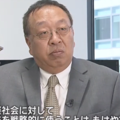 (Screenshot via TV News Asahi) 