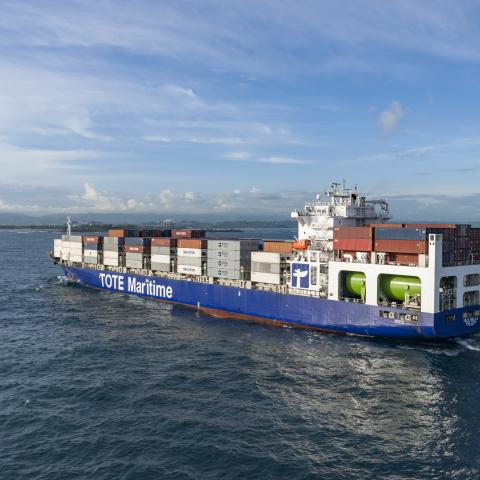 MV Isa Bella. (Courtesy of TOTE)