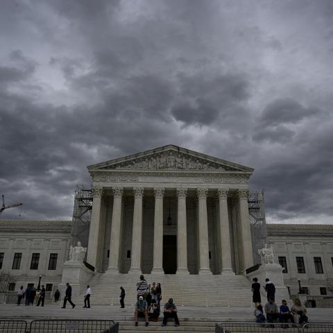 The Supreme Court building in Washington, DC, on March 15, 2024. (Celal Gunes via Getty Images)