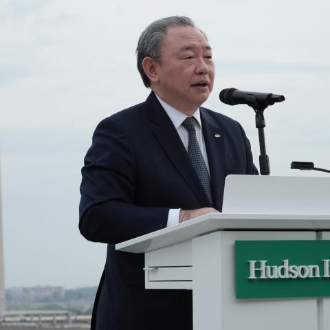 Hudson was honored to host the Mt. Fuji Dialogue delegation, including former Japanese Defense Ministers Itsunori Onodera and Gen Nakatani, during Golden Week to discuss defense cooperation, economic security, and US-Japan alliance.