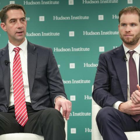 Hudson hosted Senator Tom Cotton, Palantir’s Joe Lonsdale and Shyam Sankar, Senate Armed Services Committee Budget Director Richard Berger, and other experts to discuss the future of defense innovation.