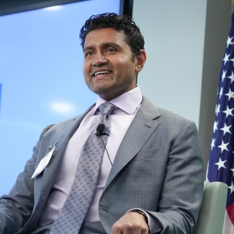 “His expertise in technology, government, and defense will be invaluable as we forge policy solutions in an increasingly contested global environment.”