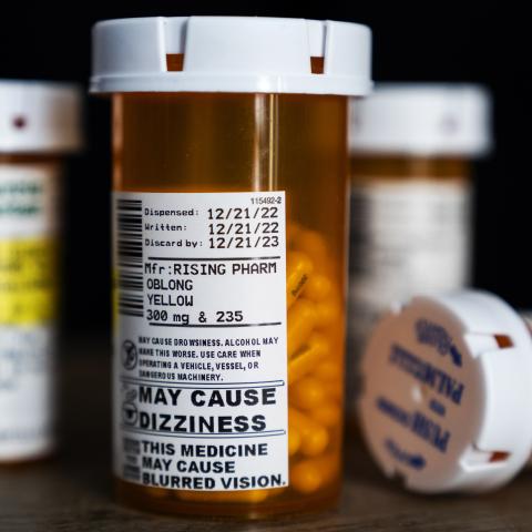 Prescription drugs are pictured in Washington, DC, on December 26, 2022. (Tom Williams/CQ-Roll Call, Inc via Getty Images)