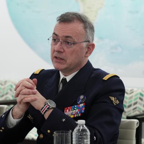 a.	Admiral Pierre Vandier, NATO’s supreme allied commander transformation, joined Hudson experts to discuss industrial and technological competition.  