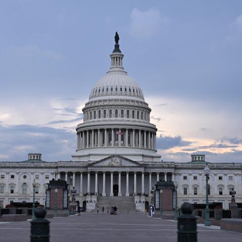 The United States Capitol is seen in Washington, DC, on July 16, 2025. (Alex Wroblewski via Getty Images)