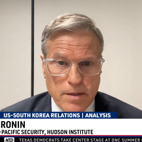 Patrick Cronin appears on NTD News Capital Report to discuss how serious South Korea's commitment is to investing in US shipbuilding. 