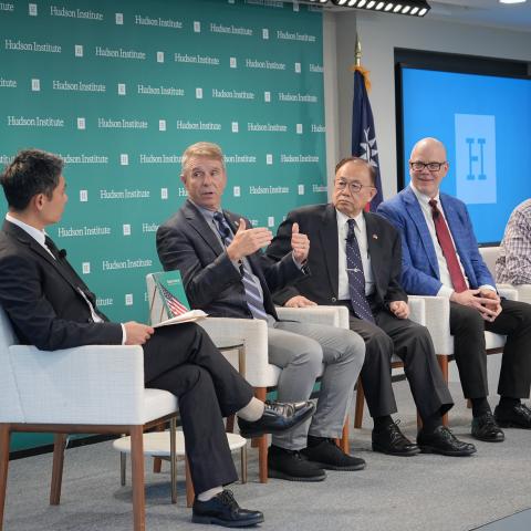 Jason Hsu hosted Congressman Rob Wittman, Dr. Anshu Roy, Taiwanese Legislator Richard YK Chen, Joseph Saunders to explore the role of cyber resilience in the defense of Taiwan.