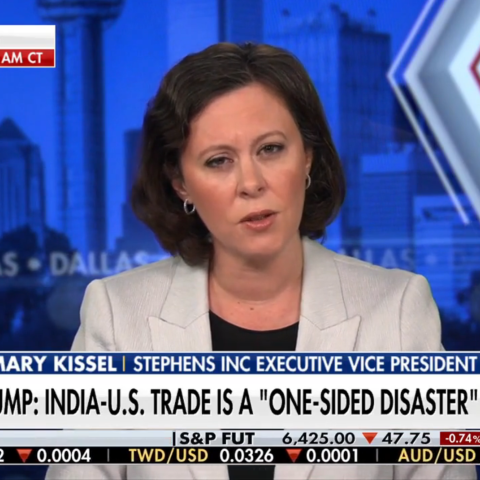 Mary Kissel appears on Fox News to discuss Russia and China’s most recent agreement to establish a new gas pipeline. 