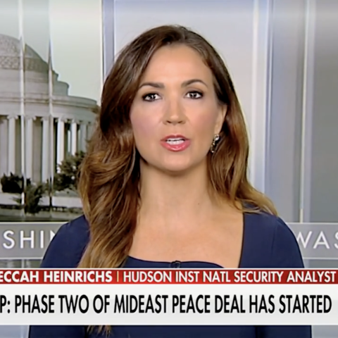 Heinrichs Oct 2025 Fox News Egypt Gaza Israel Trump.pn