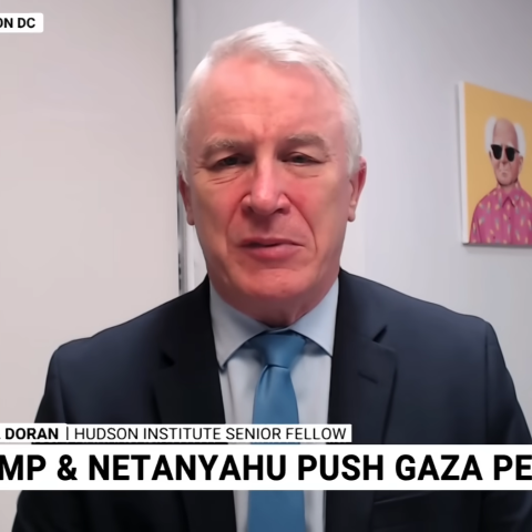 Michael Doran appears on Sky News Australia to discuss President Donald Trump’s 20-point peace deal for Gaza and post-war scenarios.